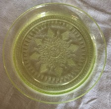 plat plateau en verre ouraline