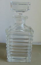 Carafe à whisky en cristal Vintage