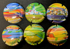 6 capsules de champagne