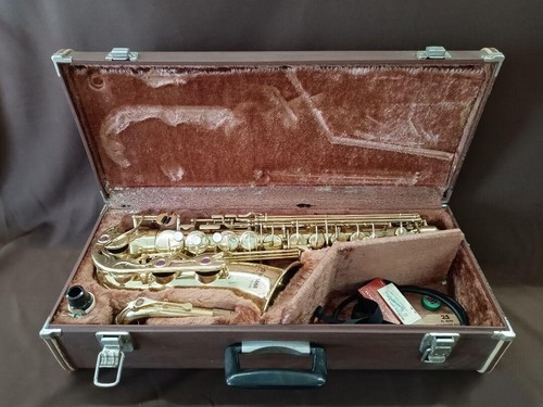 Logo violet saxophone alto - de,