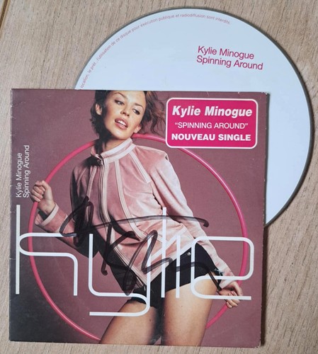 Kylie minogue signed - minogue,