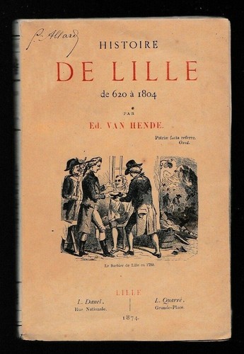 Van hende histoire de lille - van,