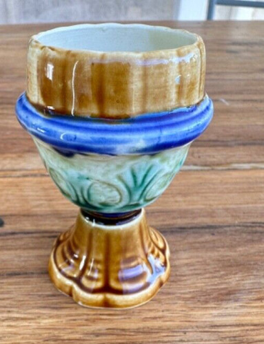 Coquetier ancien barbotine - coquetier,