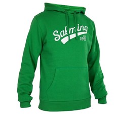 SALMING LOGO HOOD SWEATSHIRT CAPUCHE M-XXXL NOUVEAU 55€ pullover hoddie vert 