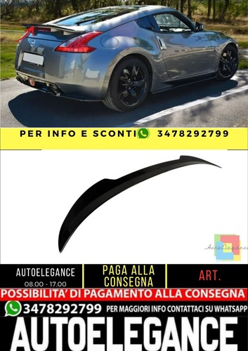 Spoiler cap noir poli - spoiler,