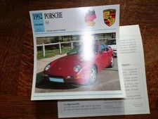 Fiche carte voiture auto - fiche,