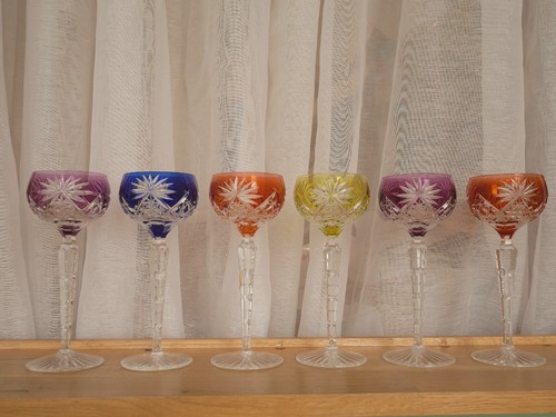 Lot grands verres vin - lot, 6