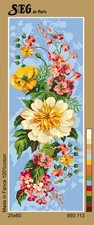 Canevas antique Bouquet