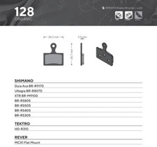 PATINS DE FREIN ORGANIQUES