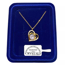 Collier cœur stylisé - cœur, plaqué