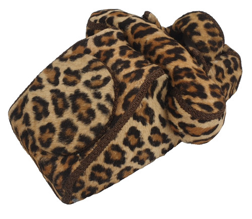 Coque style velours leopard - style,