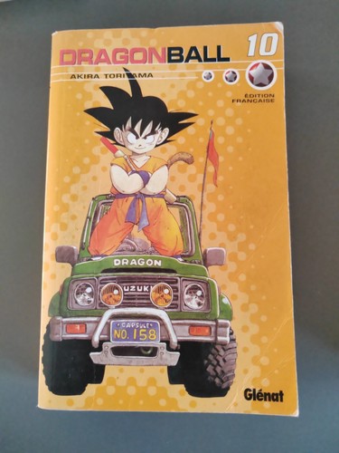 Dragon ball manga - manga, jaune