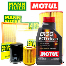 Set Entretien pour Fiat Type 1.6 à Partir De 10/2015 3 Filtres Mann +5LT Huile