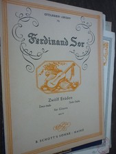 partitions guitare Sor