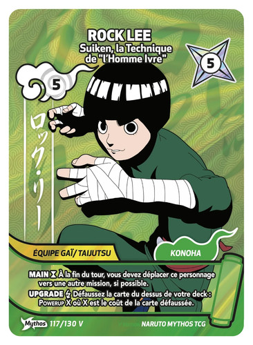 Carte naruto mythos - carte, tcg