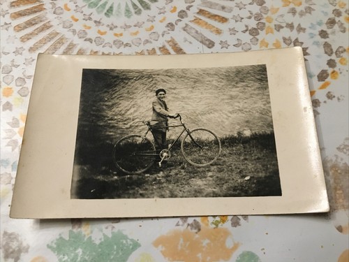 Ancienne photo enfant velo - ancienne,