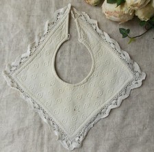 Ancien petit bavoir - petit, en