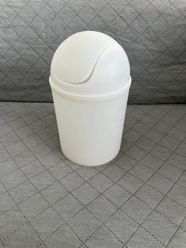 Poubelle blanche design avec - poubelle,