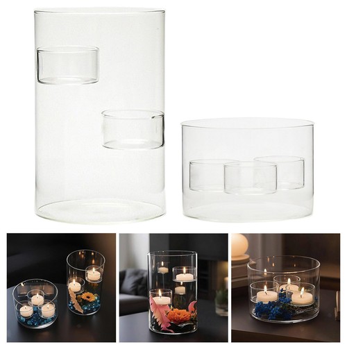 Bougeoir verre pour bougie - en,