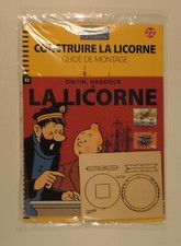 Tintin Construire la Licorne no 22 maquette Herge Hachette neuf