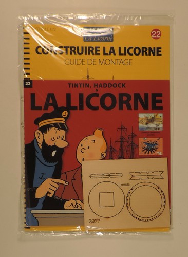 Tintin construire licorne - la,