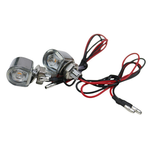 Clignotants chrome moto mini - moto,