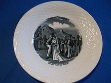 Assiette ancienne - , en