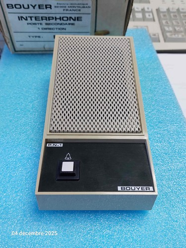 Interphone bouyer poste - interphone,