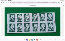 Timbres Saint Pierre Miquelon 2024 carnet daté Marianne avenir lettre verte SPM