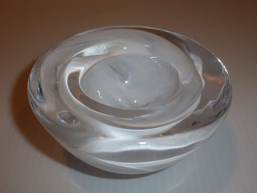 Art glass tealight candle - glass,