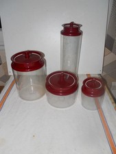 Tupperware LOT 4 BOITES CRYSTALLINE