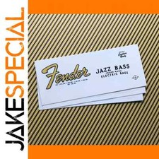 Headstock Logo Fender Jazz