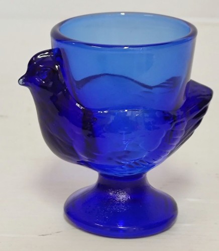 Coquetier verre bleu - coquetier,