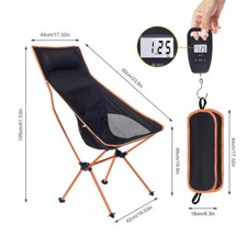 Chaise de Camping Portable en