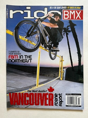 Ride bmx magazine march 2003 - bmx,