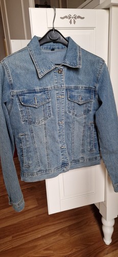 Blouson jean femme t38 comme - blouson,