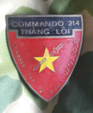 Rare insigne commando 214 - ,