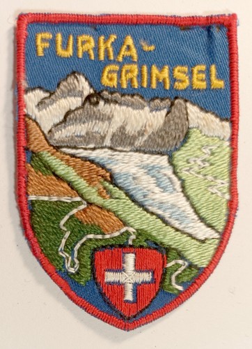 écusson furka grimsel suisse - Écusson, furka-grimsel