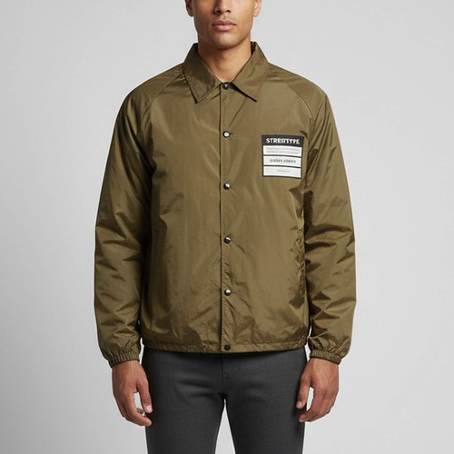 Veste entraîneur nylon - d'entraîneur, en