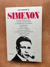 Livre Tout Simenon 16 Omnibus Presses de la cité 1991