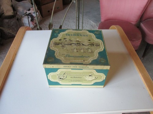 Ancienne boite tôle - boite, en