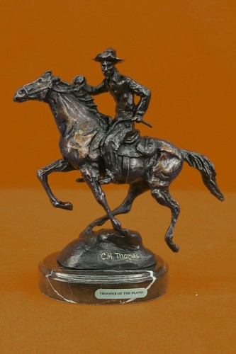 Bronze sculpture western - sculpture,