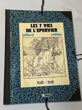 Dédicace BD JUILLARD TL 7 VIES Collection Trait pour Trait Editions GLENAT