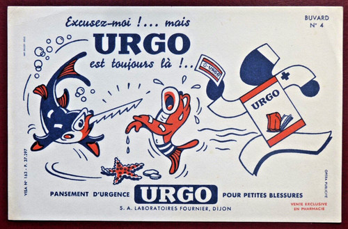 Buvard urgo lab fournier - buvard,