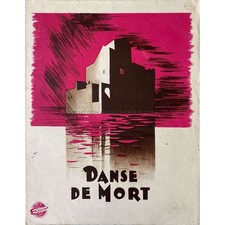 DANCE OF DEATH French Herald/Trade Ad 4 p. - 10x12 in. - 1948 - Marcel Cravenne,