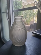 Joli Petit Vase Art Deco Joma Montreuil Made In France Verre Dépoli