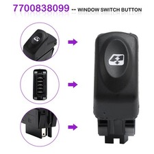 Electric Window Control Switch Button 7700838099 pour Renault Scenic 1 I