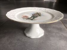 Plat à gateaux tarte sur pied