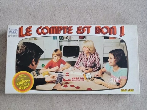 Vintage compte est bon - vintage,
