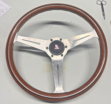 Volant Voiture Triumph Vintage Bois Et Métal